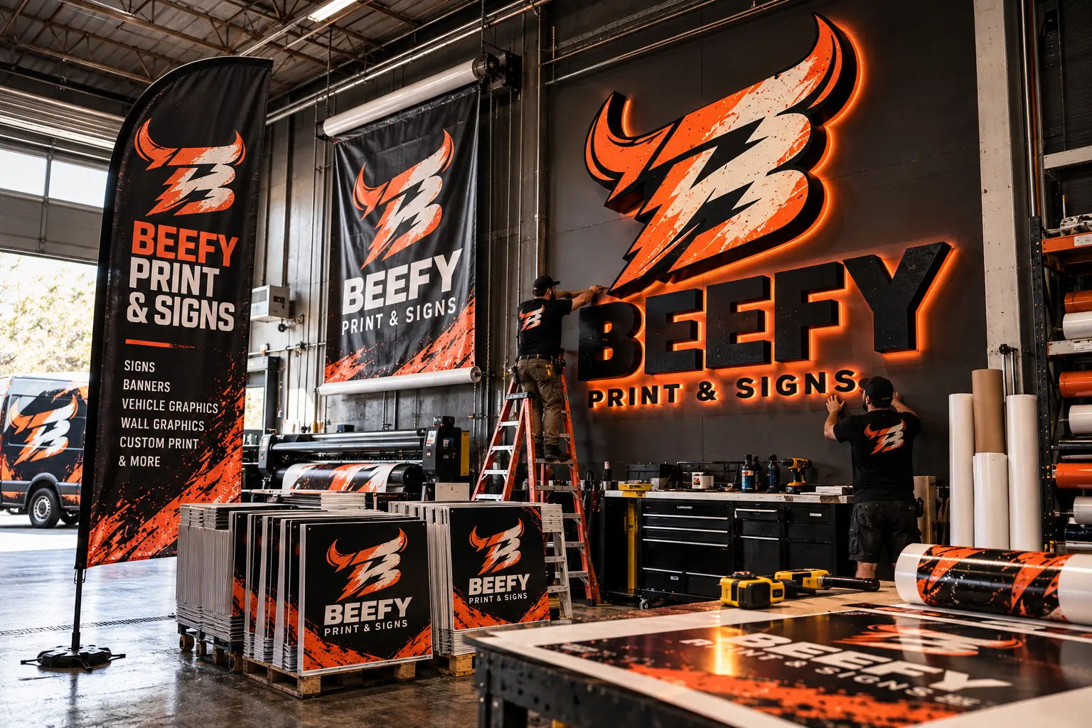 Signs + banners